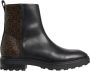 Calvin Klein Boots & laarzen Cleat Ankle Boot-Mono Mix in zwart - Thumbnail 1