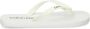 Calvin Klein Dames Rubberen Slippers White Dames - Thumbnail 1