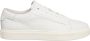 Calvin Klein Eenvoudige Vetersneakers White Heren - Thumbnail 1