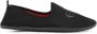 Calvin Klein Elastische Slip-On Ballet Flats Black Dames - Thumbnail 1