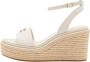 Calvin Klein Elegante Hoge Hak Sandalen Beige Dames - Thumbnail 1