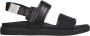 Calvin Klein Stijlvolle Zwarte Leren Heren Sandalen Black Heren - Thumbnail 1