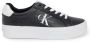 Calvin Klein Flatform Laceup Sneakers Herfst Winter Collectie Black Dames - Thumbnail 8