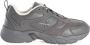 Calvin Klein Grijze leren sneakers Gray Heren - Thumbnail 1