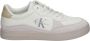 Calvin Klein Jeans Leren sneakers met labeldetails model 'CLASSIC CUPSOLE LOW MIX' - Thumbnail 1