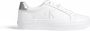 Calvin Klein Jeans Bold Vulc Flatf Lace Damesschoenen White Dames - Thumbnail 1