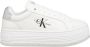 Calvin Klein Plateausneakers BOLD PLATF LOW LACE LTH ML MTL met zijlogo vrijetijdsschoen halve schoen veterschoen - Thumbnail 1