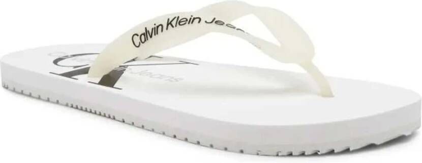 Calvin Klein Jeans Flip Flops White Heren