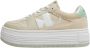 Calvin Klein Jeans Lage Sneakers Beige Dames - Thumbnail 1