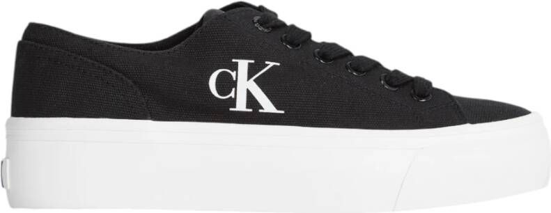 Calvin Klein Jeans Lente Zomer Dames Sneakers Collectie Black Dames