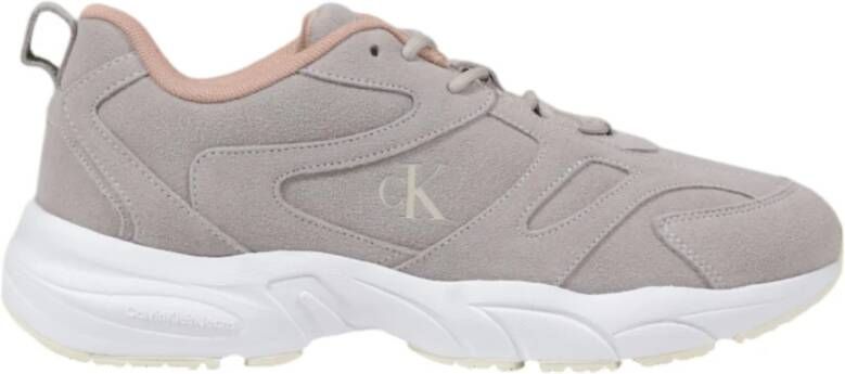 Calvin Klein Jeans Lente Zomer Dames Sneakers Collectie Gray Dames