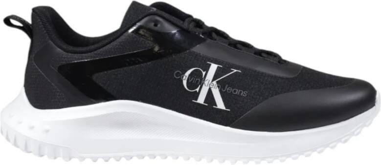 Calvin Klein Sneakers EVA RUNNER LOW LACE ML MIX vrijetijdsschoen lage schoen veterschoen met ck-logo-embleem