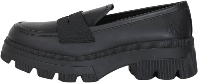 Calvin Klein Jeans Penny loafers met plateauzool model 'CHUNKY COMBAT'