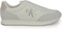 Calvin Klein Witte katoenen sneakers met veters Multicolor Heren - Thumbnail 1