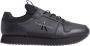 Calvin Klein Jeans Retro Zwarte Sneakers voor Mannen Black Heren - Thumbnail 1