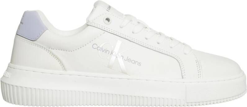 Calvin Klein Jeans Sneakers Wit Dames