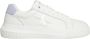 Calvin Klein Jeans Sneakers van puur leer met plateauzool en labeldetails - Thumbnail 1