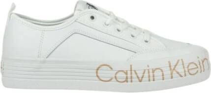 Calvin Klein Jeans Sneakers Wit Dames