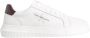 Calvin Klein Witte polyester sneakers met veters print contrastdetails logo White Heren - Thumbnail 1