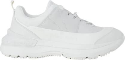 Calvin Klein Jeans Witte Leren Vetersneakers White Heren