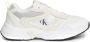 Calvin Klein Jeans Witte Mesh Tennissneakers White Dames - Thumbnail 1