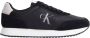 Calvin Klein Jeans Zwarte Casual Synthetische Sneakers Black Heren - Thumbnail 7