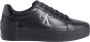 Calvin Klein Jeans Zwarte Flatform Sneakers Vrouwen Black Dames - Thumbnail 1