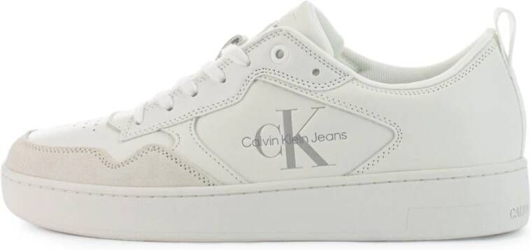 Calvin Klein Lage Cupsole Sneakers White Heren