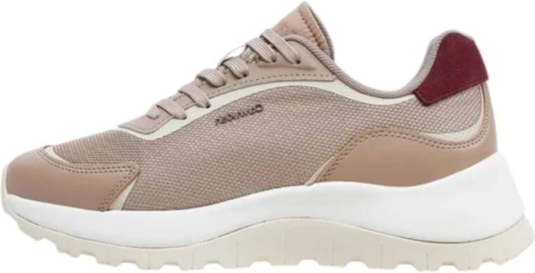 Calvin Klein Lage Sneakers Beige Dames