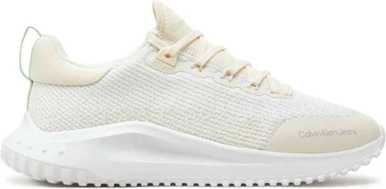 Calvin Klein Lage Sok Runner Sneakers White Dames