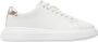 Calvin Klein Sportieve witte vetersneakers met contrastdetails White Dames - Thumbnail 7