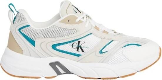 Calvin Klein Leren Sneakers Multicolor Heren