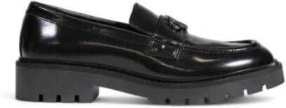 Calvin Klein Metallic Combat Loafer Herfst Winter Collectie Black Dames