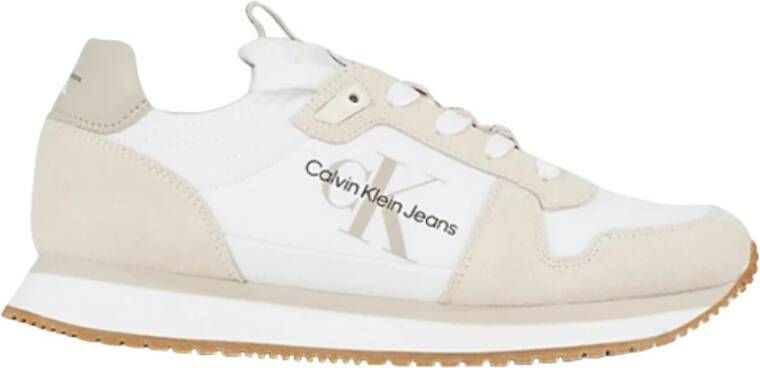 Calvin Klein Moderne Sarga Runner Sneaker Beige Dames