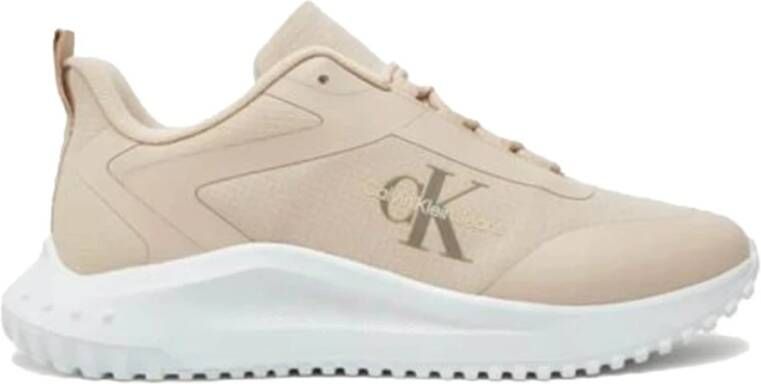 Calvin Klein Sneakers EVA RUNNER LOW LACE MIX ML WN vrijetijdsschoen lage schoen veterschoen met lichte loopzool