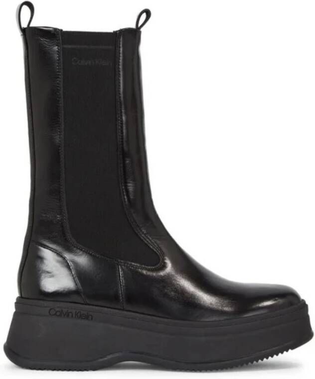 Calvin Klein Pitched Chelsea Boot Sneakers Black Dames