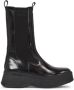 Calvin Klein Pitched Chelsea Boot Sneakers Black Dames - Thumbnail 1