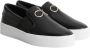 Calvin Klein Platform Slip-On Sneakers met Hardware Black Dames - Thumbnail 1