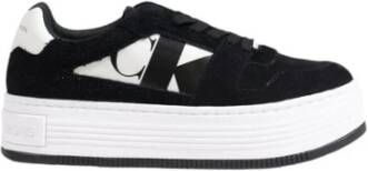 Calvin Klein Lage Mix Platform Schoenen Collectie Black Dames