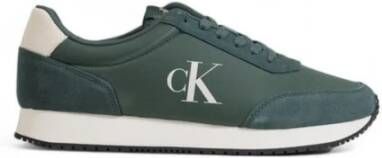 Calvin Klein Iconische Retro Runner Schoenen Collectie Green Heren