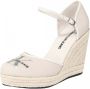 Calvin Klein Sleehak Sandalen White Dames - Thumbnail 1