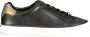 Calvin Klein Sportieve Zwarte Veterschoenen met Contrastdetails en Logoprint Black - Thumbnail 4