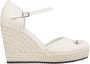 Calvin Klein Sleehak Sandalen White Dames - Thumbnail 3