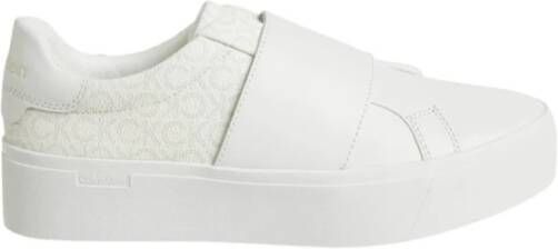 Calvin Klein Slip-On Sneakers voor vrouwen White Dames