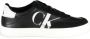 Calvin Klein Jeans Classic Cupsole Laceup Mix Sneakers Zwart Man - Thumbnail 2