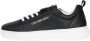 Calvin Klein Zwarte Leren Sneakers Black Heren - Thumbnail 1