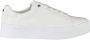 Calvin Klein Flatform Lace Up HW0HW00575 0K4 Vrouwen Wit Sneakers Sneakers - Thumbnail 2