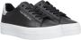 Calvin Klein Zwarte Polyester Sneaker met Contrasterende Details Black Dames - Thumbnail 4