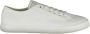 Calvin Klein Witte Katoenen Sneaker met Contrasterende Details White Heren - Thumbnail 4