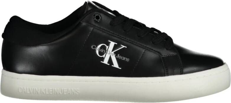 Calvin Klein Sportieve Zwarte Sneakers met Verwijderbare Binnenzool Black Dames